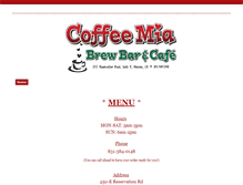 Tablet Screenshot of coffeemia.com